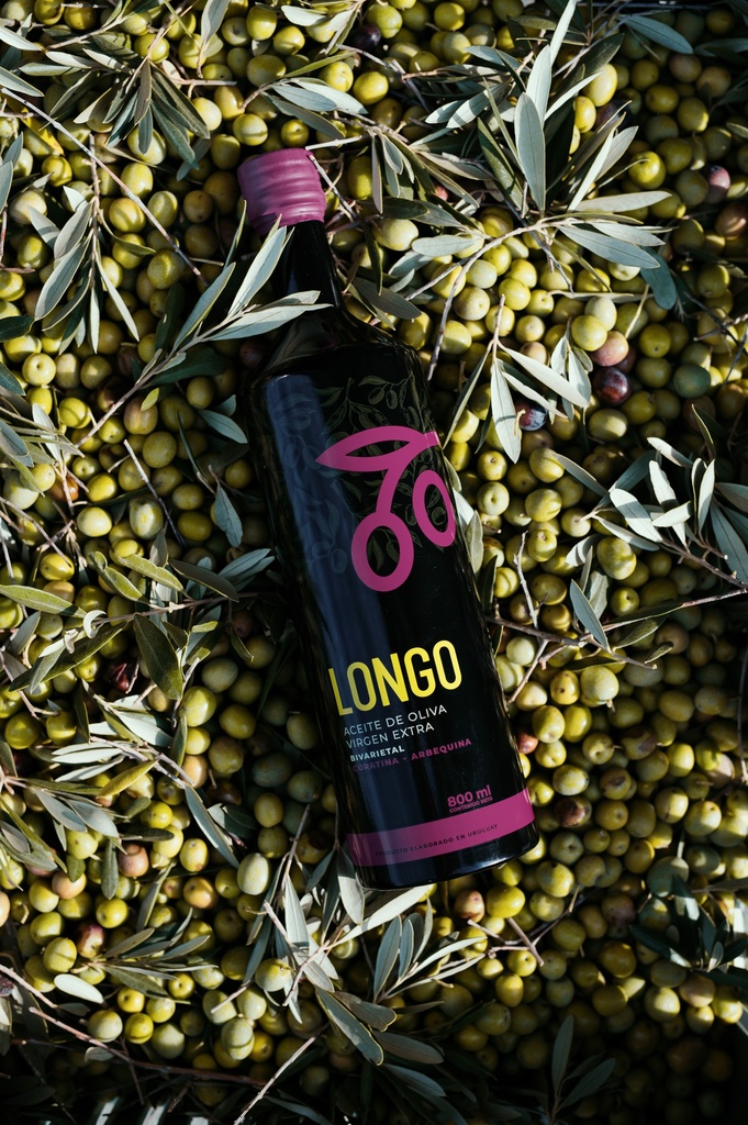 Botella de AOVE Longo 100% reciclable